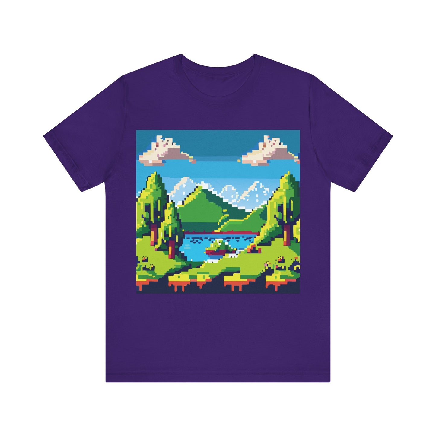 Pixel Landscape No.3 T-Shirt