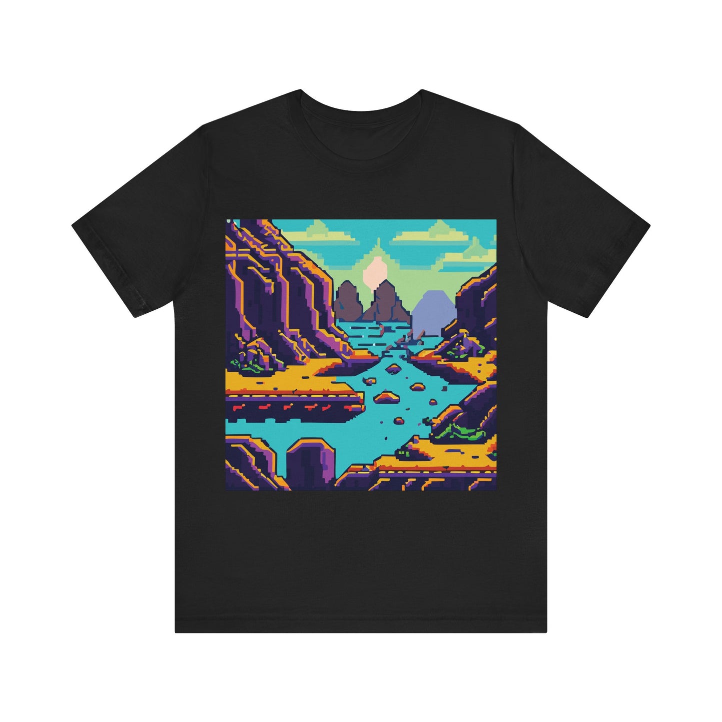 Pixel Landscape No.9 T-Shirt