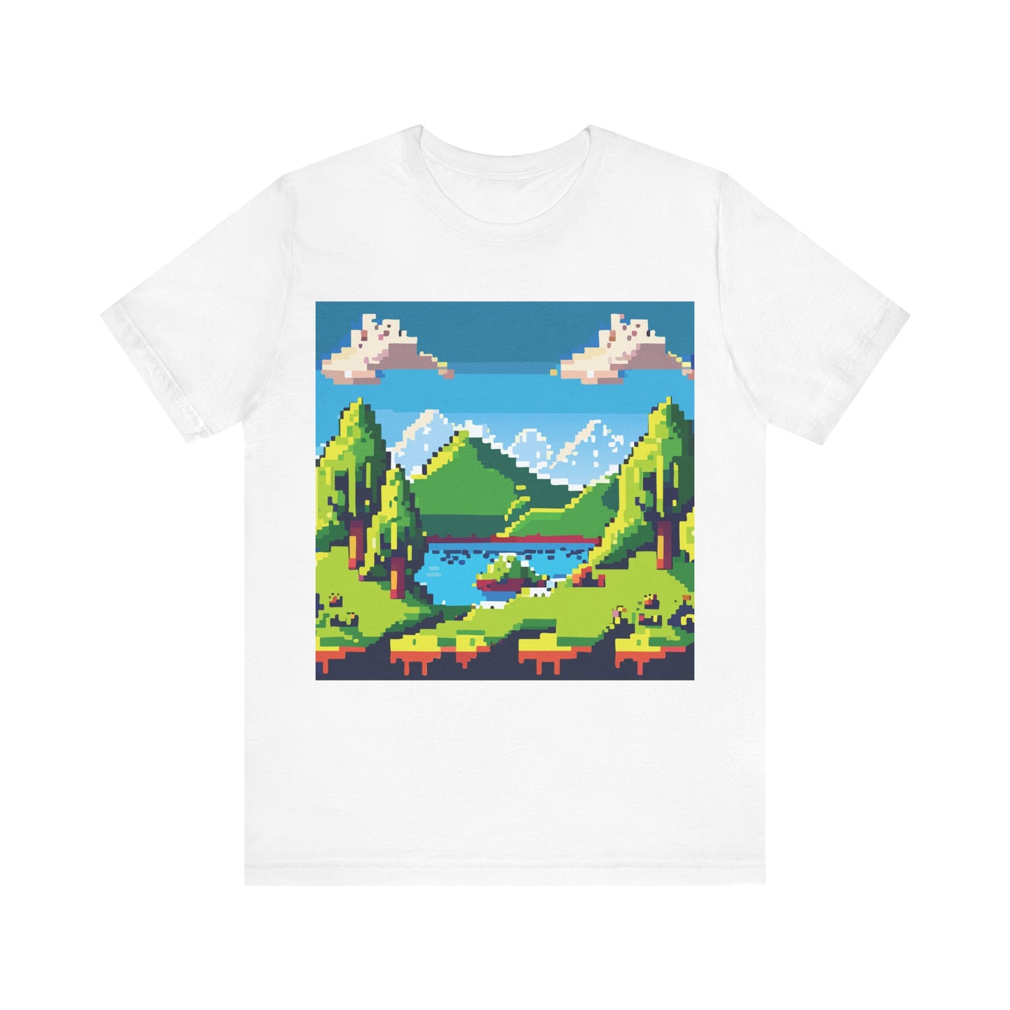 Pixel Landscape No.3 T-Shirt