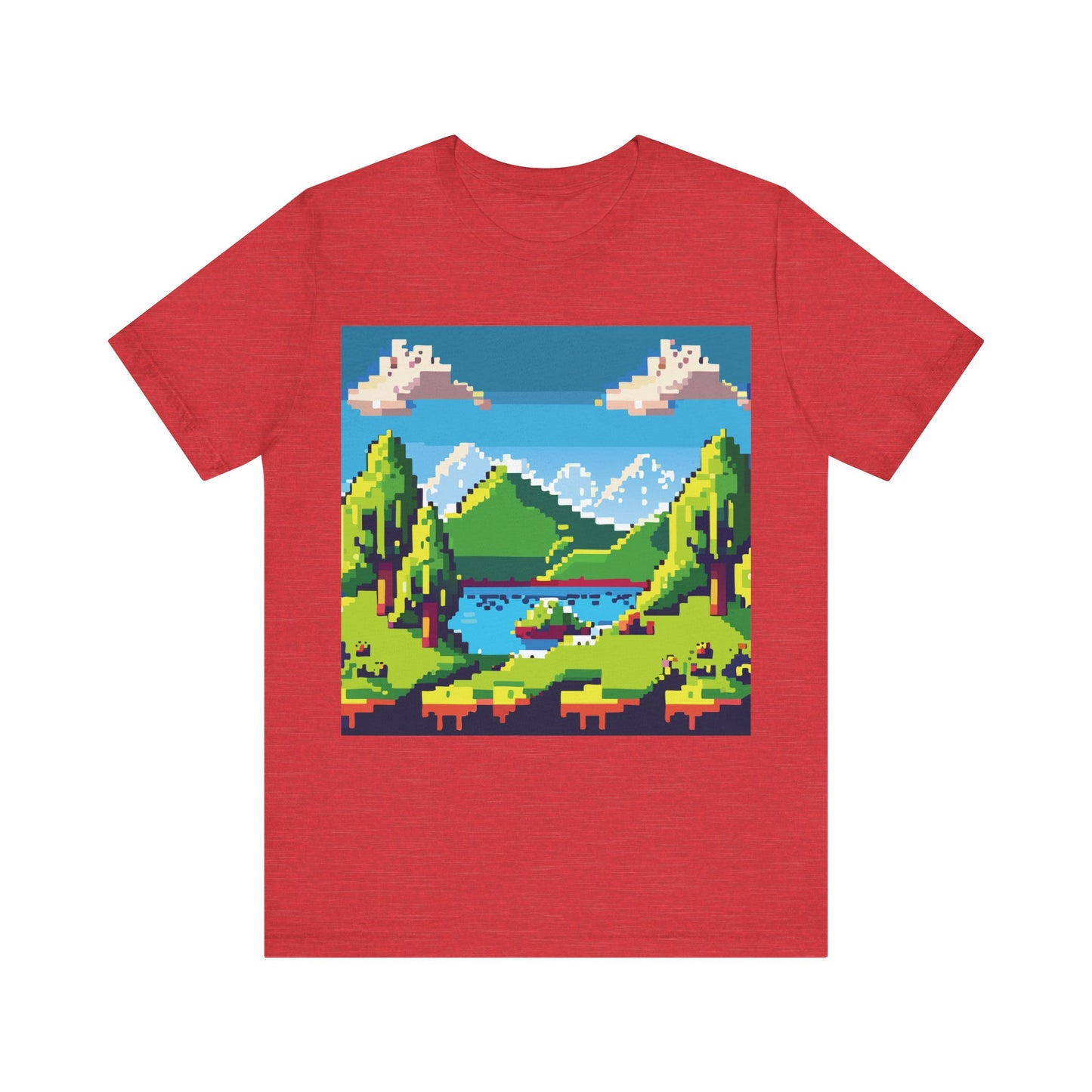 Pixel Landscape No.3 T-Shirt