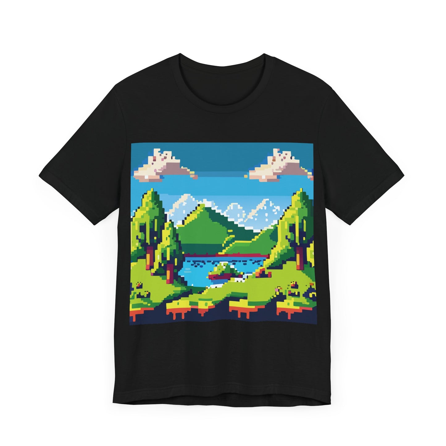 Pixel Landscape No.3 T-Shirt