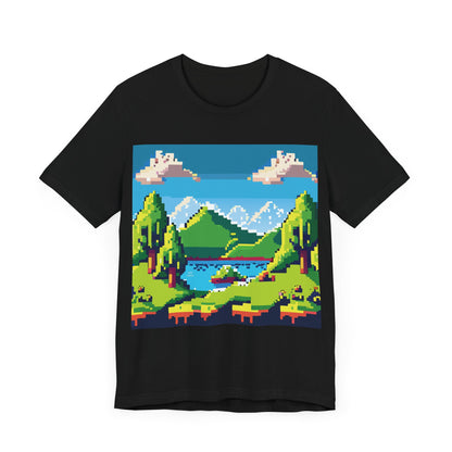 Pixel Landscape No.3 T-Shirt