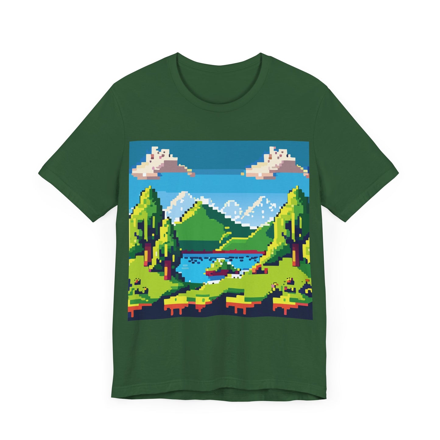 Pixel Landscape No.3 T-Shirt