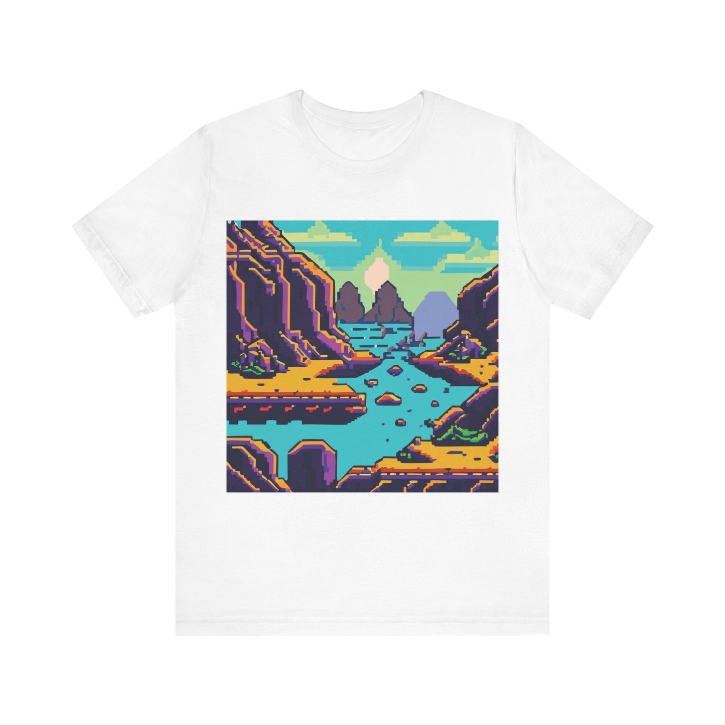 Pixel Landscape No.9 T-Shirt